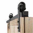 OS Home and Office Furniture Wood Wall Organizer in Distressed Natural