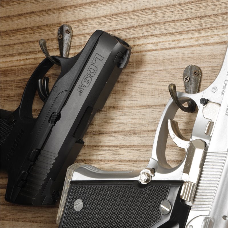 OS Home and Office Furniture Wood Wall Hanging Cabinet in Distressed Natural