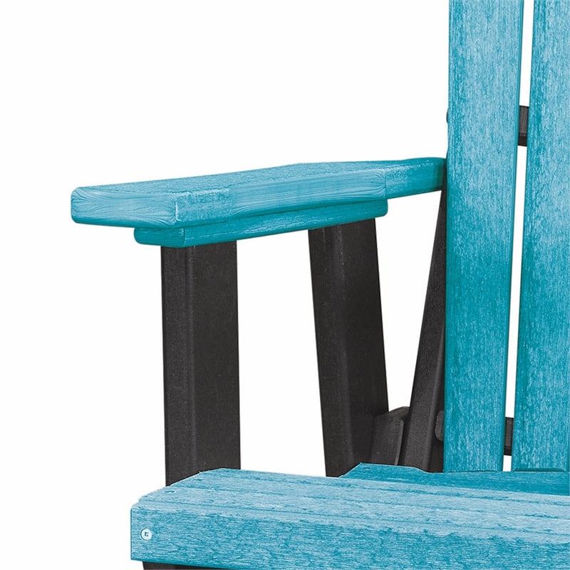 OS Home and Office 516ARB-K Double Balcony Height Glider with Center Table