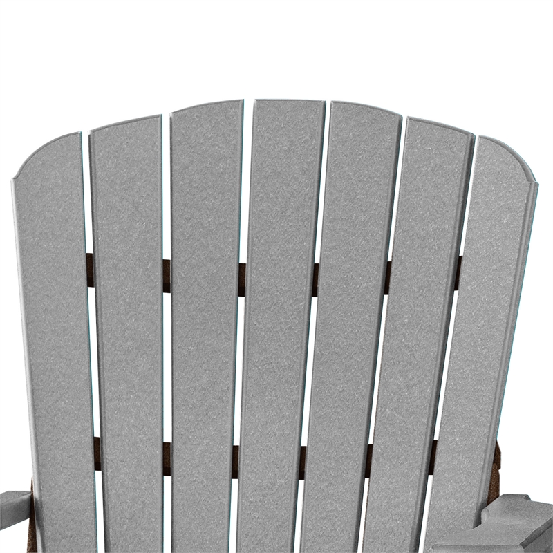 OS Home and Office 516LGB-K Double Balcony Height Glider with Center Table