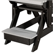 OS Home and Office 516LGB-K Double Balcony Height Glider with Center Table