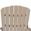 OS Home and Office 516WWTB-K Double Balcony Height Glider with Center Table