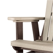 OS Home and Office 516WWTB-K Double Balcony Height Glider with Center Table