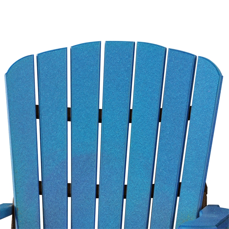 OS Home and Office 516BBK-K Double Balcony Height Glider with Center Table