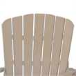 OS Home and Office 516WWWT-K Double Balcony Height Glider with Center Table