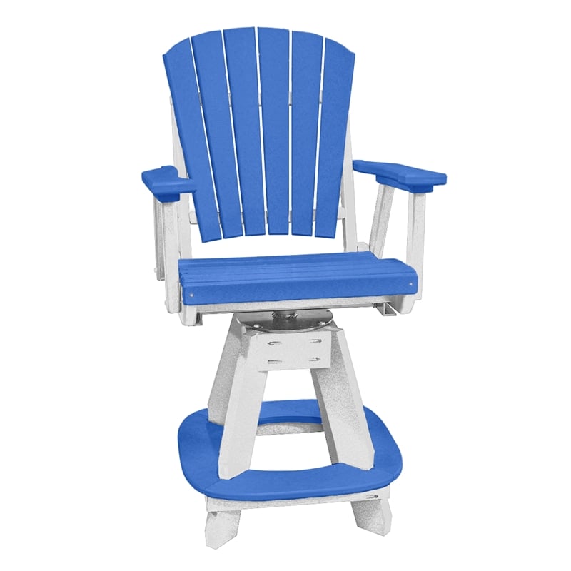 OS Home and Office 130-C-BW Counter Height Swivel Arm Chair