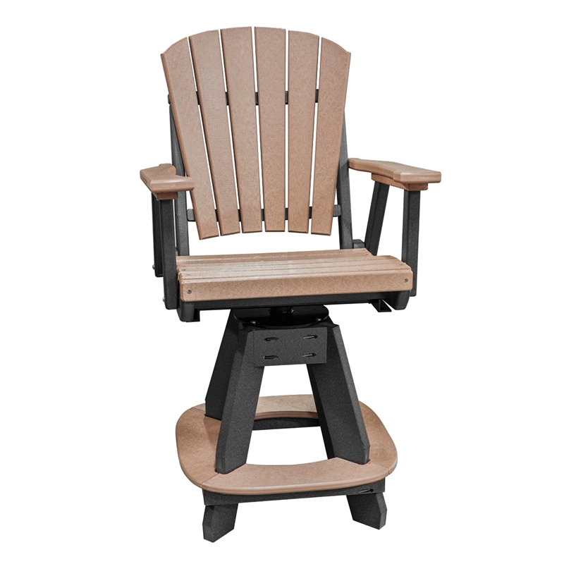 OS Home and Office 130-C-CBK Counter Height Swivel Arm Chair