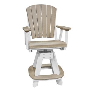 OS Home and Office 130-C-WWWT Counter Height Swivel Arm Chair