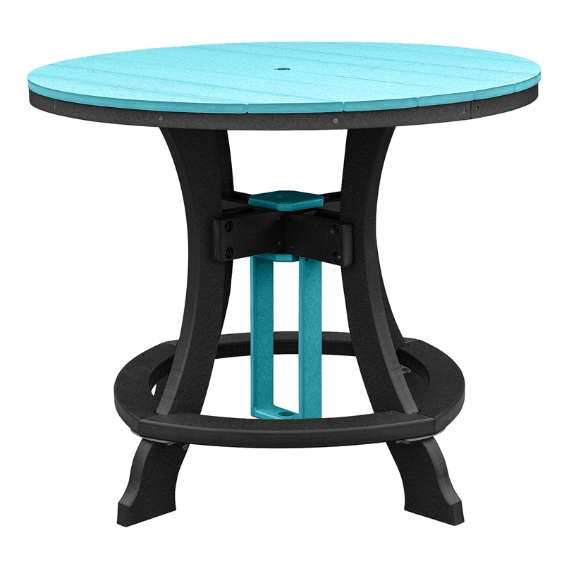 OS Home and Office CR130ARB-K Five Piece Round Counter Height Dining Set