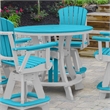 OS Home and Office CR130ARW-K Five Piece Round Counter Height Dining Set