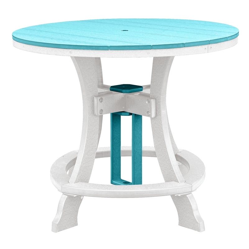 OS Home and Office CR130ARW-K Five Piece Round Counter Height Dining Set