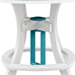 OS Home and Office CR130ARW-K Five Piece Round Counter Height Dining Set