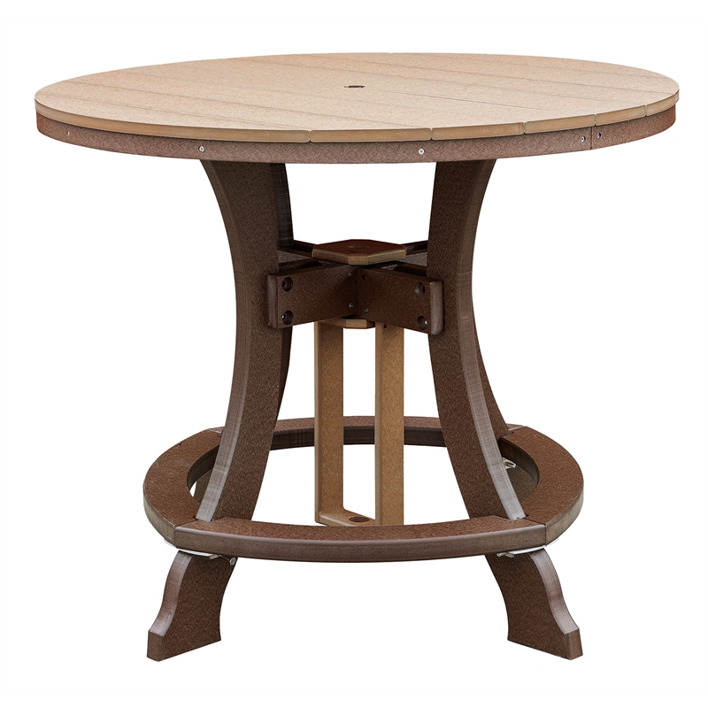 OS Home and Office 44R-C-CTB Counter Height Round Table