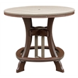 OS Home and Office 44R-C-WWTB Counter Height Round Table
