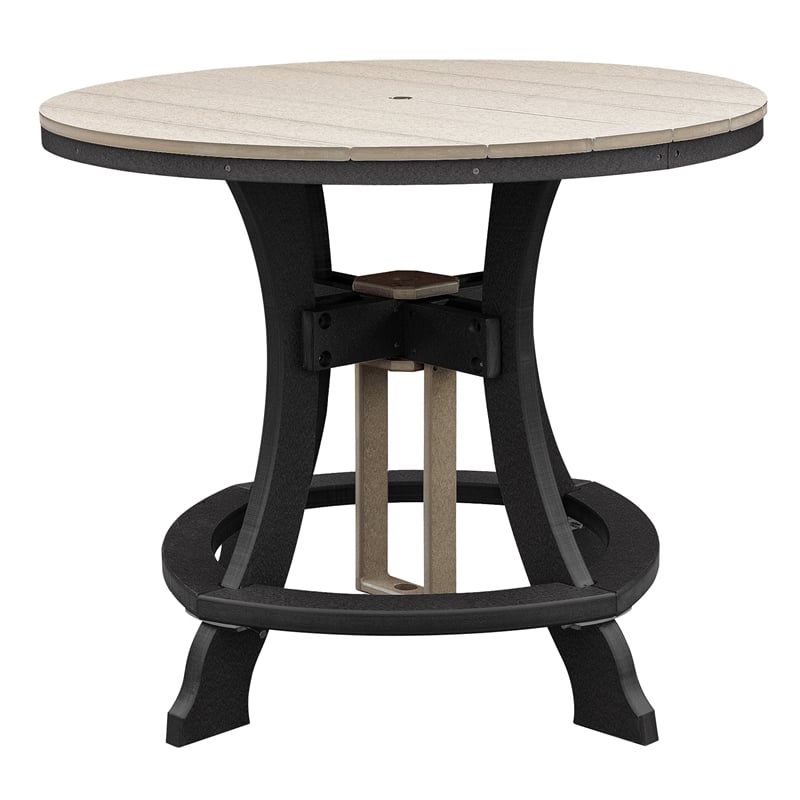OS Home and Office 44R-C-WWBK Counter Height Round Table