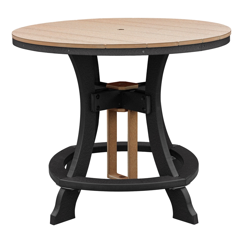 OS Home and Office 44R-C-CBK Counter Height Round Table