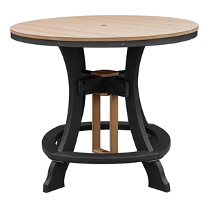 os home and office 44r-c-cbk counter height round table