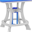 OS Home and Office 44S-C-BW Counter Height Square Table