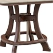 OS Home and Office 44S-C-WWTB Counter Height Square Table