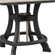 OS Home and Office 44S-C-WWBK Counter Height Square Table