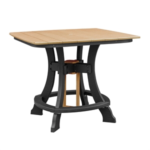 OS Home and Office 44S-C-CBK Counter Height Square Table