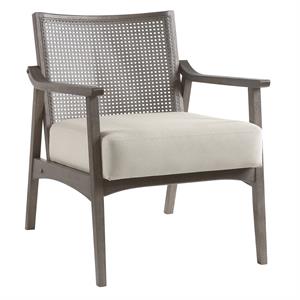 os home and office furniture lantana cane back arm chair