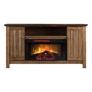 OS Home 5542 Infrared Electric Fireplace Media Console