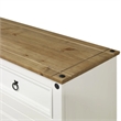 OS Home and Office Furniture Cottage Series Wood Buffet Sideboard in White