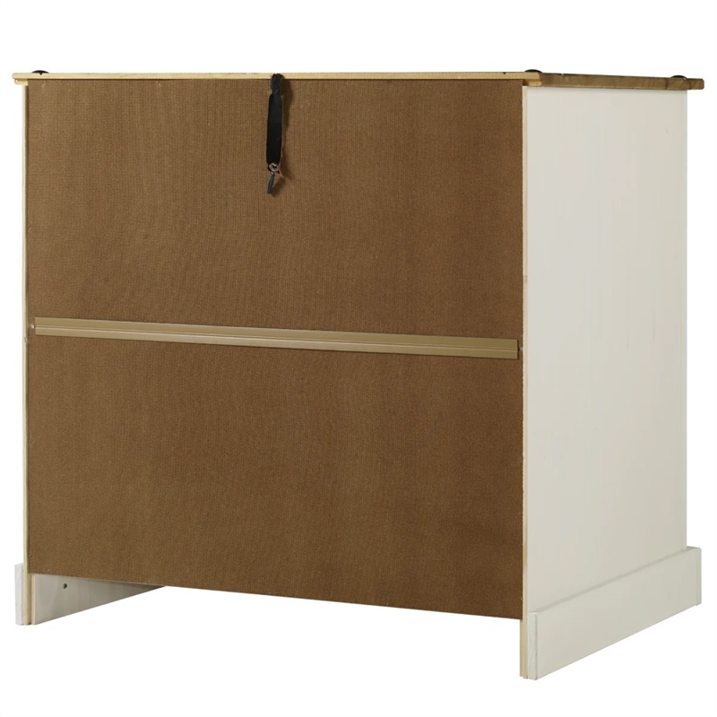 OS Home and Office Furniture Cottage Series Wood Buffet Sideboard in White