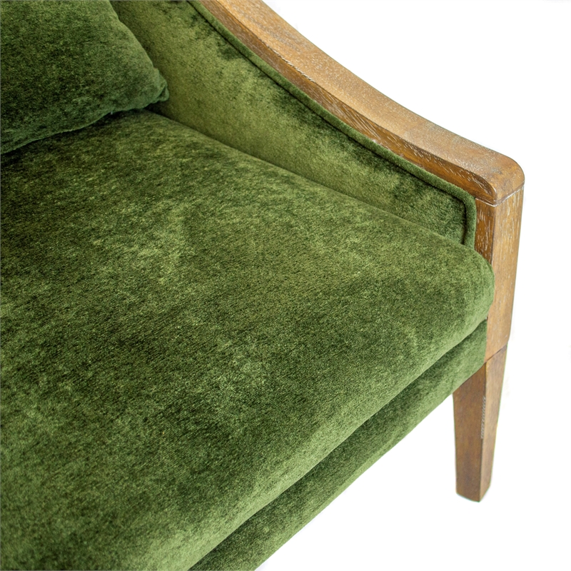 OS Home Occasional Side Accent Chair Model DS300 Forest Mist