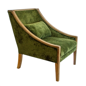 OS Home Occasional Side Accent Chair Model DS300 Forest Mist
