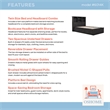 OSHOME Twin Size Black Bookcase Headboard and Twin Size Platform Mates Bed Combo