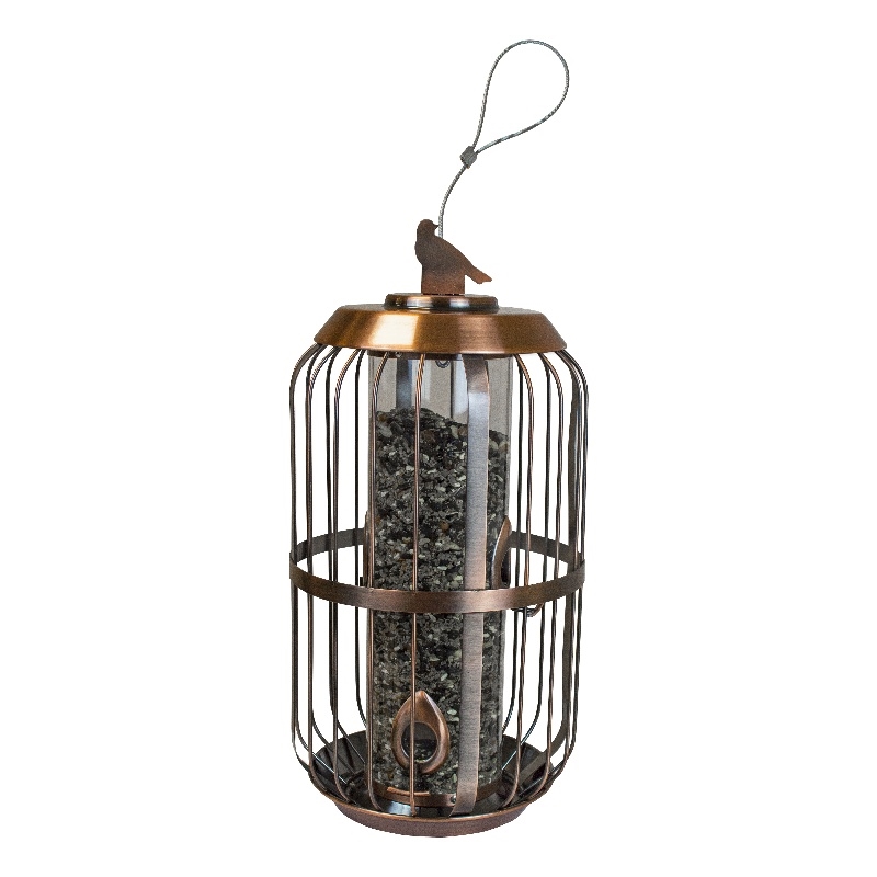 Outdoor Leisure Products Deluxe Bird Feeder in Copper