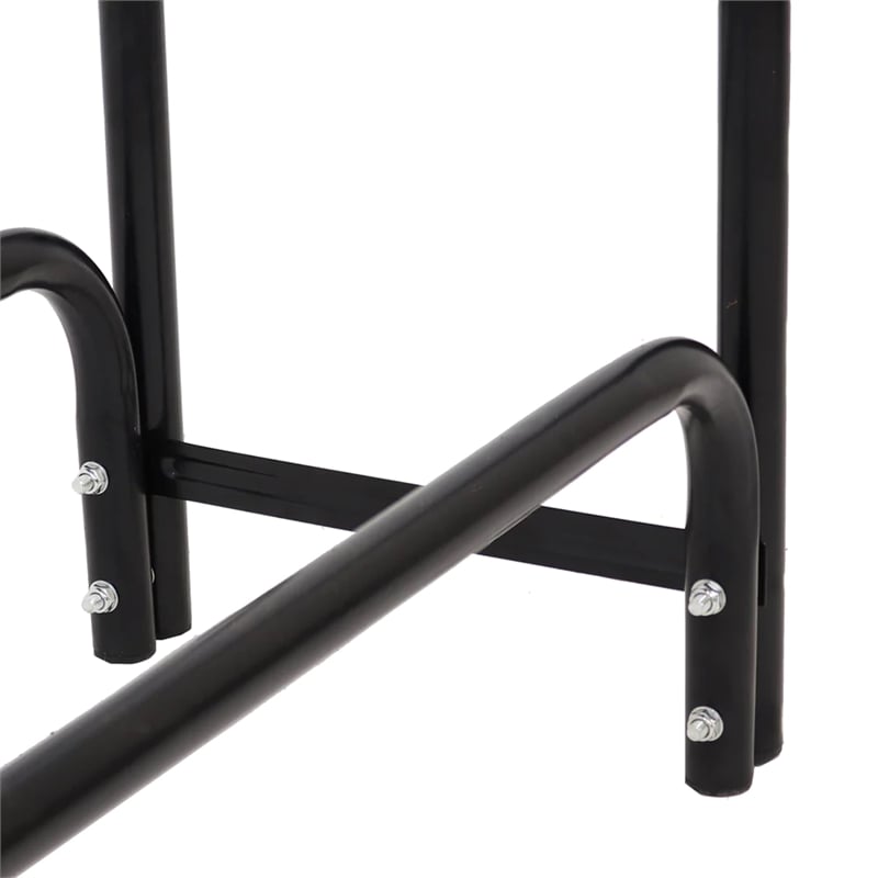 Outdoor Leisure Products Steel Log Rack w/Cover