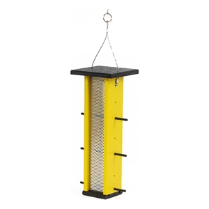OUTDOOR LEISURE PRODUCTS Finch Bird Feeder Made with High Density Poly Resin