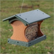 Outdoor Leisure Products Traditional Plastic Small Bird Feeder in Multi-Color