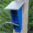 Outdoor Leisure Products Peterson Plastic Blue Bird House in Multi-Color