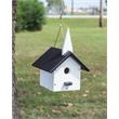 Outdoor Leisure Products Plastic Church Wren Bird House in Multi-Color