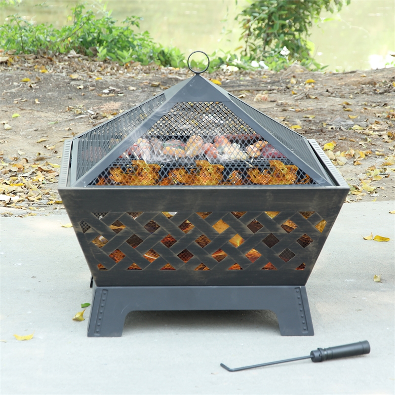Outdoor Leisure Products Model 5515 Providence Fire Pit and Grill