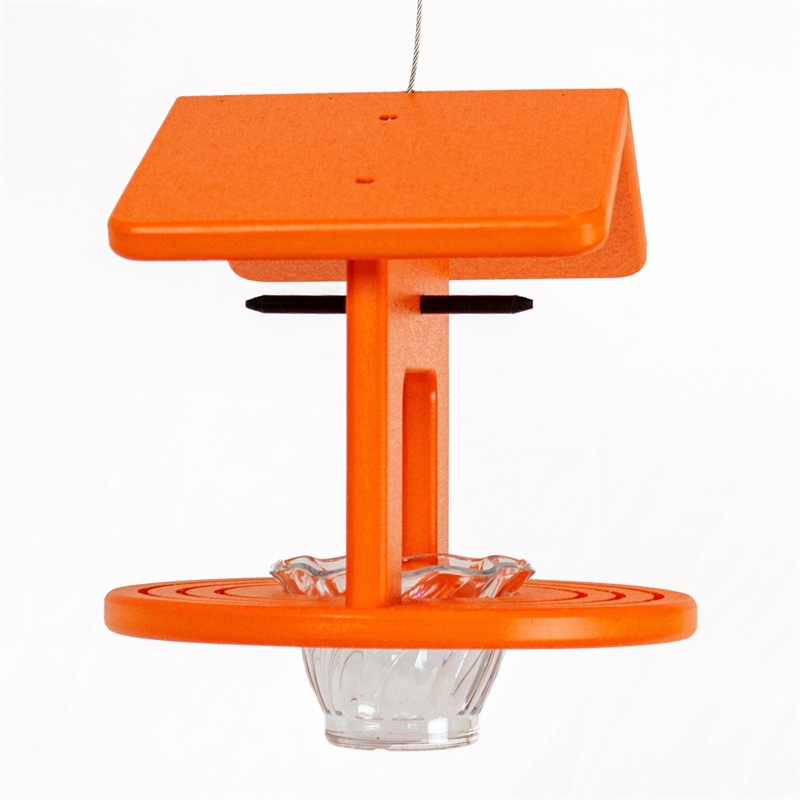 OUTDOOR LEISURE PRODUCTS Single Oriole Feeder Made of High Density Poly Resin