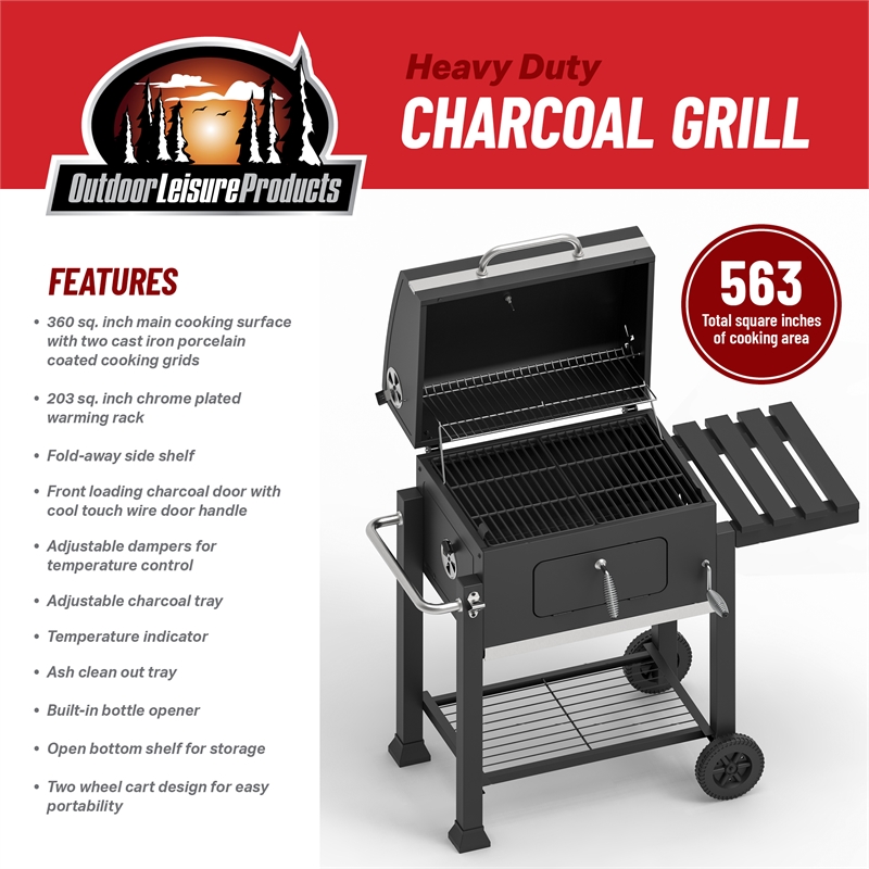 Outdoor Leisure Products  CHARCOAL Grill