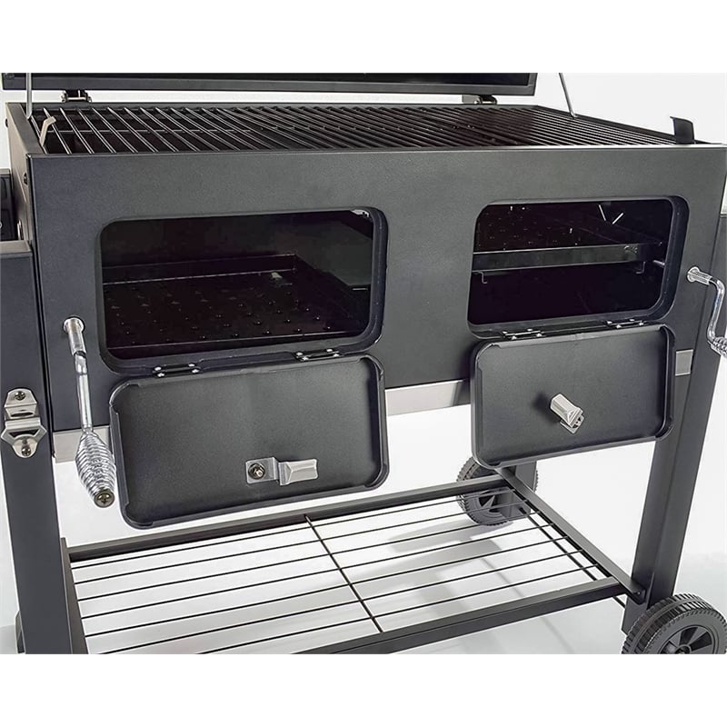 Outdoor Leisure Products Extra Large  DUAL ZONE CHARCOAL Grill