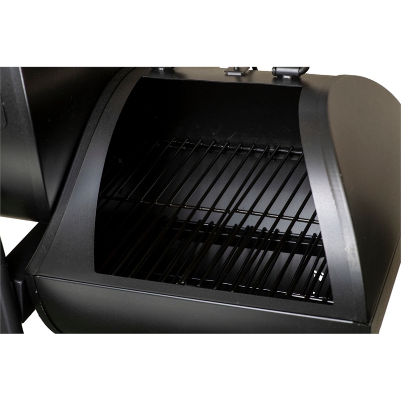 Outdoor Leisure Products Heavy Duty Offset Charcoal Smoker Grill