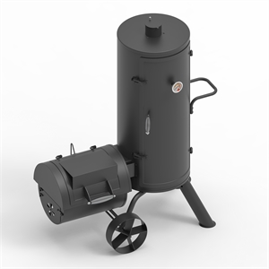 Outdoor Leisure Products Multi Level Vertical Smoker and Charcoal Grill