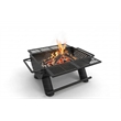 Outdoor Leisure Products Cascade Cauldron Black Steel Wood Burning Fire Pit & Grill