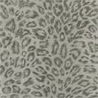 HomePop Fabric Cheetah Pattern Parker Accent Chair with Pillow in Gray
