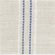 HomePop Emerson Wood & Fabric Stripe Pattern Wingback Accent Chair in White/Blue