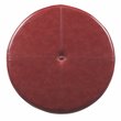 HomePop Transitional Faux Leather Large Storage Ottoman in Red