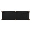 HomePop Layla Traditional Wood and Fabric Tufted Bench in Dark Charcoal Gray