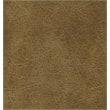 HomePop Draper Modern Faux Leather Large Ottoman with Button Tufting in Brown